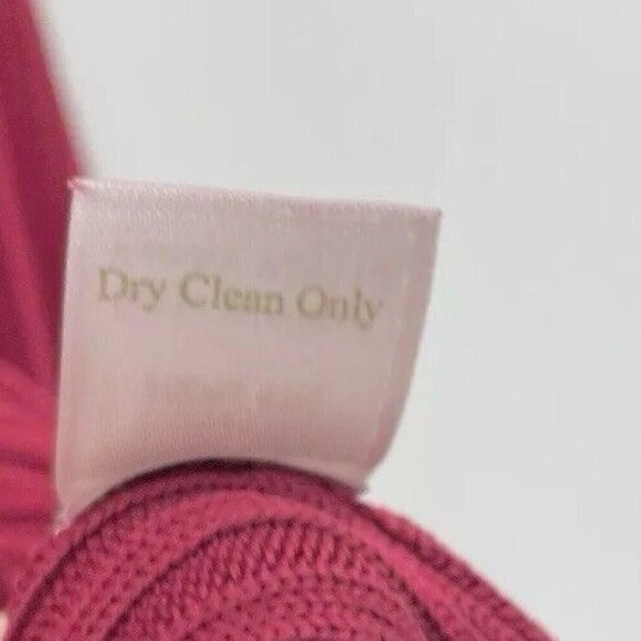 Caslon Plus Size 100% Silk Red Ribbed Turtleneck Sweater 1x, Classic, Runs Small - Picture 6 of 11